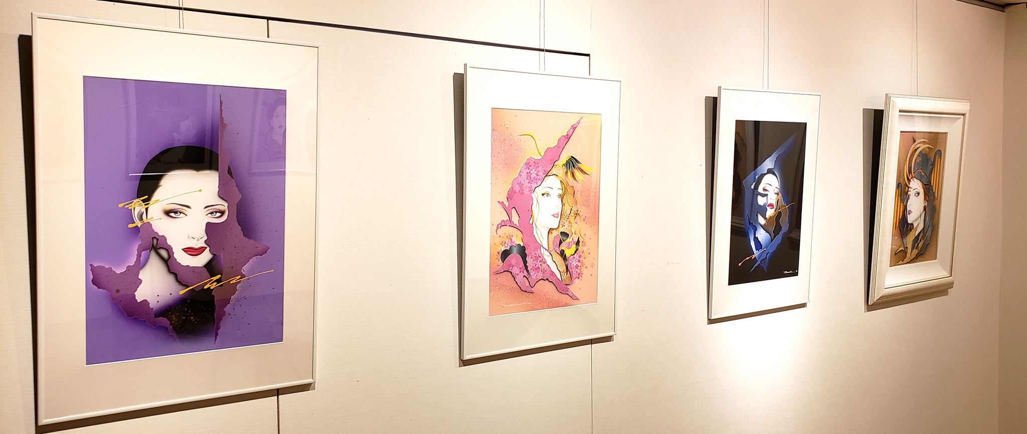高橋宣光 2020年個展記念 ジクレー版画 『 HARUKA 』 キャンバス 